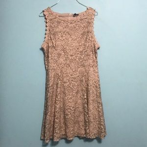 Pink Lace Dress